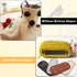 6 Pcs PU Leather Bag Bottom Shaper with Holes for DIY Bag Crochet, Atarvana Oval Bag Bottom Shaper Pads 12x4 Inch for DIY Purse Shoulder Bag Handb...