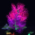 Fish Tank Decorations Aquarium Decorations Glowing Aquatic Plants Artificial Silicone Ornament with Glowing Effect for Fish Tank Landscape Decorat...