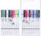 2 Boxes (20 Pieces) Pre Threaded Needle Kit Assorted Color (White Box)...