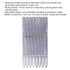 Sewing Ruler, Aluminum Crafting Sewing Gauge Ruler Seam Guide Ruler Seam Gauge Sewing Supplies DIY Adjustable Length for Buttons, Pleats & Crafts...