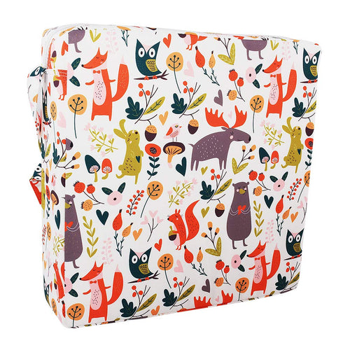 Dining Chair Heightening Cushion Portable Dismountable Adjustable Highchair Booster for Baby Toddler Kids Infant Washable Thick Chair Seat Pad Mat...