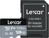 Lexar 128GB Professional 1066x micro SD Card w/ SD Adapter, UHS-I, U3, V30, A2, Full HD, 4K, Up To 160/120 MB/s, for Action Cameras, Drones, Smart...