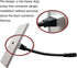 HDMI Wall Plate,Fly Tiger,6 Inch Pigtail Built,in Flexible High Speed HDMI Cable with Ethernet,Single Outlet Port Insert(1 Port+Bracket)...