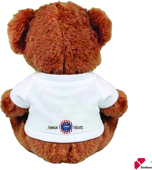 Romantic Gift Bear for Couple: Large 13" Inch Teddy Bear Funny Stuffed Animal: Unique Love You Gift : I Love You Bigger Than My Heart: Cute Relati...