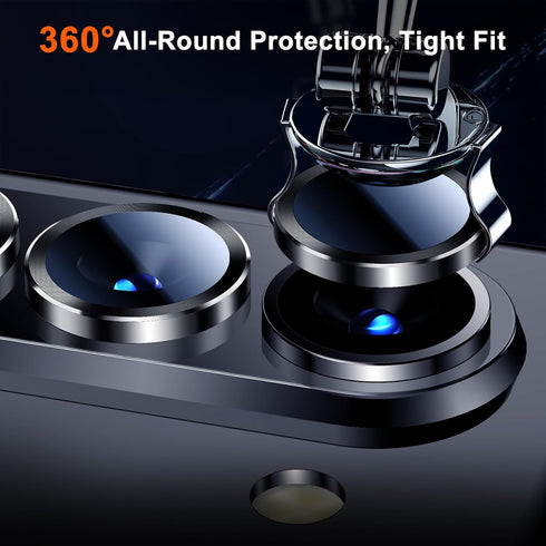 UniqueMe Compatible for Z Fold 5 camera lens protector, Titanium Military-Grade Protection, High Transmittance, Case Friendly, Scratch Resistant C...