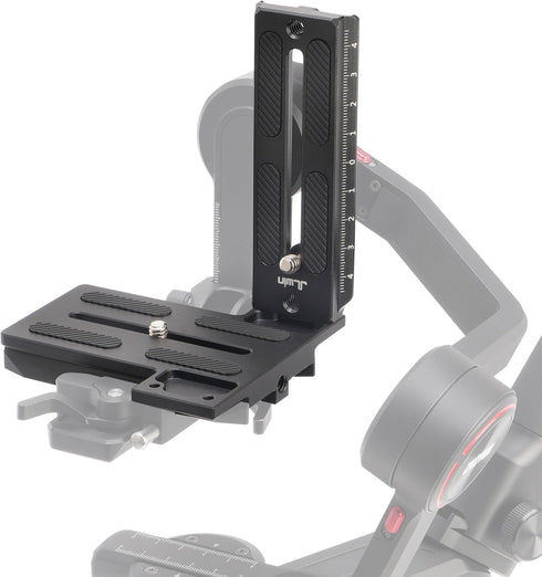 Fotga L-Shape Bracket Vertical Camera Quick Release Mount Plate for Zhiyun Crane 2 3 LAB Weebill 2 3 Weebill-S for DJI Ronin SC2 RS2 Gimbal Stabil...