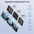 3 in 1 Wireless Charging Station with 20W USB C Power Adapter for iPhone 15/14/13 Series,Magnetic Mag-Safe Foldable Travel Charger Stand Pad for M...