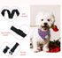 E-Clover Dog Collar Bandana Girl & Matching Scrunchie Set Heart Dog Collars Pet Accessories Adjustable for Small Dogs Puppy Owner Valentines Pink...