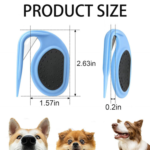 2Pcs Knotting Comb for Cats, Pet Knotting Comb Knotting Comb for Dog Pet Hair Removal Tool Cat Dog Grooming Comb Knot Remover Cat Knotting Comb, P...