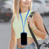 Universal Phone Lanyard, Cell Phone Lanyard Neck Strap 2 in-1 Phone Strap with Finger Ring Holder Compatible with Most Smartphones (Blue)......