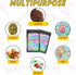 100 PCS Smell Proof Bag, Holographic Bags Packaging Bags for Small Business, Foil Freshies Bags for Food Storage, Sample Bags Resealable Bags for ...