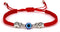 Evil Eye Lucky Pendant Bracelets Anklet Red Rope Cord Thread Braided Amulet Family Couple Friendship Adjustable Elephant Butterfly Sun Bracelets f...