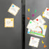 9 Pieces Bee Sticky Notes Adhesive Bee Memo Notes Self-Stick Note Pads for Spring Summer School Office Home Supplies Students Teachers Presents, 9...