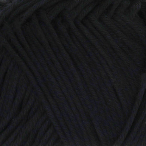 JubileeYarn Bamboo Cotton Sport Yarn - 50g/Skein - Midnight Black - 4 Skeins...