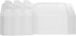 MILIVIXAY Wax Melt Containers-6 Cavity Clear Empty Plastic Wax Melt Molds-25 Packs Heart Shape Clamshells for Tarts Wax Melts....