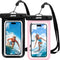 JOTO IPX8 Waterproof Phone Pouch Case, Underwater Dry Bag for Phone Protector for iPhone 15 14 13 12 11 Pro Max, Galaxy S24 S23 S22 Ultra Pixel to...
