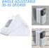 RIOVO Adjustable 30 to 55 Degree Doorbell Angle Mount Compatible with Video Doorbell 1st / 2st / 3st / 4st / (2020 Release), Replacement Angle Adjustment Adapter Mounting Bracket Wedge Kit