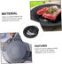 Portable Gas Stove Iron Baking Pan Baking Dishes for Oven Korean Bbq Grill Pan Table Bbq Plate Kabob Grill Roasting Pans for Ovens Korean Grill Pa...