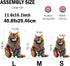 Wooden Puzzle for Adults, Cat Wooden Jigsaw Puzzles for Adults, Unique Animal Shape Wood Cut Puzzles for Family Friend(S-8.3 * 6.6in-80pcs)...