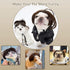 Dog Costume Cat Apparel Dog Toys Curly Braids Headgear Wigs Styling Cute Funny Pet Hair Accessories (flax)...