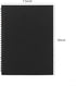 DSTELIN 10 inch x 7.5 inch, 100GSM, Blank Spiral Notebook, 3-Pack, Soft Cover, Sketch book, 100 Pages / 50 Sheets, with writing backboard, (Black)...