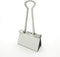 Silver Binder Clips Large (Jumbo) of 2 inch ( 50 mm ) Colored Paper Clamp Assorted Size Assortment (Office or School Metal Fold Back Clip Metal Cl...