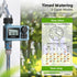 Hose Timer, Water Timer for Garden Hose Faucet, Sprinkler Timer Outdoor, Irrigation Timer with Rain Delay/Manual for Garden/Outdoor Hose, Yard, La...