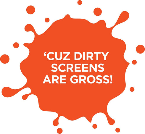 WHOOSH! Screen Cleaner Spray and Wipe - 1 fl oz + 1 Microfiber Cleaning Cloth - Travel Size Lens Cleaner for Car, Computer, Laptop, iPad, MacBook,...