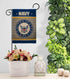 Breeze Decor US Navy Garden Flag Armed Forces USN Seabee United State American Military Veteran Retire Official House Banner Small Yard Double-Sid...