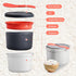 Microwave Rice Cooker, 2L Rice Cooker for Microwave 2 Layer Microwave Vegetable Steamer with Strainer Non-Stick Microwave Pasta Cooker Dishwasher ...