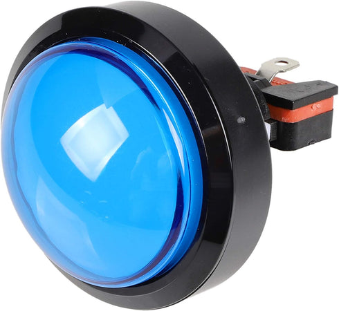 EG STARTS 5X Arcade Buttons 60mm Dome 2.36 inch LED Push Button with Micro Switch for Arcade Machine Video Games Console...