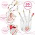 36 Pieces Bridal Shower Pencils Golf Pencils with Erasers Half Pencils Pre Sharpened 4 Inch Wedding Pencils 2 HB Mini Hexagon Pencils for Kids Bab...