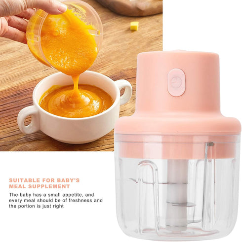 Food Processor Food Supplementary Machine 250Ml for Mini Blender Small Usb Maker for Household for Chopper Meat Grinders...