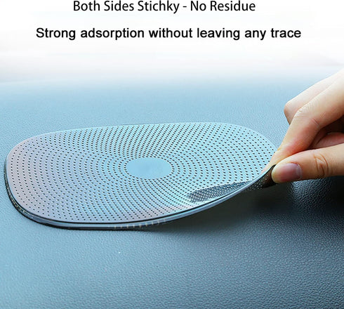 Anti-Slip Pad for Car Dashboard Multi-Functional Non-Slip Magic Sticky Gripping Mat PU Gel Washable Reusable Extra Strong for GPS,HUD,EZ Pass,Hold...