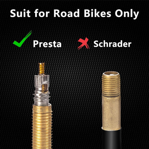 SAVORI Presta Valve Caps, (for road bikes only) 2 Pack Handmade Bling Rhinestone Tire Valve Stem Caps, French Bicycle Air Tire Caps (Sky Blue)...