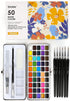 Watercolor Paint Set, Great for Painting, 50 Colors, Detail Paint Brush Included, Art Supplies, for Artists, Amateur Hobbyists and Painting Lovers...