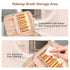 OCHEAL Makeup Bag, Large Capacity Make Up Bag for Cosmetics Vertical Storage,Toiletry Bag Skincare Makeup Organizer Bag for Travel,With Makeup Bru...