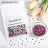 Beadsland 1440pcs Flat Back Crystal Rhinestones Round Gems for Nail Art and Craft Glue Fix, Fuchsia,SS16,3.8-4.0mm...