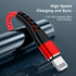 Essri for Phone Charger Cord 1FT 2Pack, USB to Lighting Cable 1 Feet, Nylon Braided Long Charging Cable 1 Foot Compatible with iPhone 14/13/12/11/...