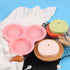 Siliocne Air Fryer Egg Mold 4 INCH Jumbo Silicone Muffin Top Pan Egg Mould for Breakfast Sandwiches Air Fryer Baking Pan 4 Pack...