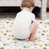 Bee Baby Blanket Honey Daisy Flowers Cute Animals Flannel Blanket Throw Neutral Receiving Blanket Cute Baby Swaddle Blanket for Baby Toddler Boy G...