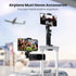 2 Pack Universal Airplane Phone Holder, Klearlook 360° Rotation Travel Essentials Phone Mount for Desk, Handsfree Travel Must Haves Phone Stand,Tr...