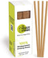 – 100 PCS of 8.25 Inches Unwrapped Biodegradable Straws – Made of Vegetable Fibers, Best Environment Friendly Drinking Straws for Hot and Cold Bev...