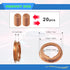 20Pcs Oil Drain Plug Gasket, Copper Crush Washer Compatible with Nissan/Infiniti G35 G37 Nissan - Rogue Sentra Xterra Altima Frontier Armada Jukes...