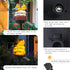 Solar Decor Lights, Welcome Birds Solar Powered Outdoor Garden Light, Resin Animal LED Lights with Stake, Waterproof Solar Stake Lights Decoration...