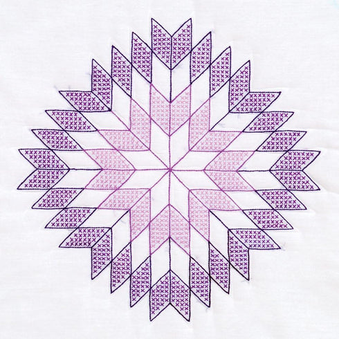 Jack Dempsey Lone Star 18" White Quilt Blocks......