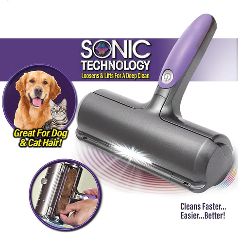 NC Furdaddy Sonic Pet Hair Remover Roller Dog Hair Remover, Cat Hair Remover, Pet Hair Remover...
