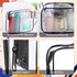 16 Pieces Clear Makeup Bags Bulk, TSA Approved Toiletry Bag for Travel, PVC Waterproof Travel Small Pouches Clear Pouch with Zipper for Men and Wo...