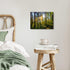 Forest Wall Art Nature Pictures Wall Decor Living Room Mountain Landscape Photo Prints Sunrise Green Trees Scenery Poster Painting Framed Artwork ...