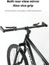 GLEAP Bike Mirror for Bar End, Bike Handlebar Mirror for 17-20mm Diameter Handlebar HD Bike Rear View Mirror with Allen Wrench for Mountain Road B...